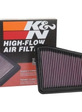 K&N Replacement Air Filter for Genesis G70 2019-2025, Kia Stinger 2018-2023, Washable Cotton Gauze                                     - 33-5068 - Image 4