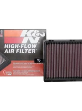 K&N Replacement Air Filter for Hyundai Santa Fe 2018-2020, Palisade 2021-2023, Kia 2020-2022                                     - 33-5075 - Image 4