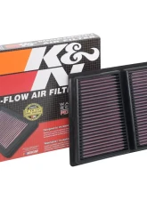 K&N Replacement Air Filter Alfa Romeo 2.9L V6                                     - 33-5085 - Image 4