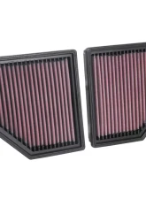 K&N Replacement Air Filter BMW 4.4L V8                                     - 33-5086 - Image 2