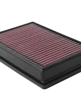 K&N Replacement Air Filter 33-5104 for Ford Transit Connect 2019-2023, Washable Cotton Gauze                                     - 33-5104 - Image 2