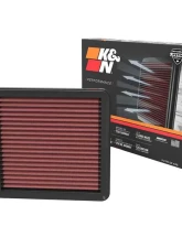 K&N Replacement Air Filter 33-5118 for Hyundai Elantra 2021-2023, Washable Cotton Gauze                                     - 33-5118 - Image 4