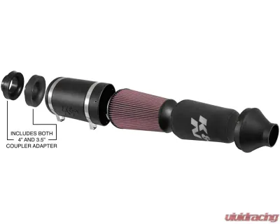 K&N Universal Off-Road Air Intake - 54-6853