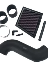 K&N Performance Air Intake System for Ford Fiesta 1.6L 2014-2017, Black HDPE Tube                                     - 57-0690 - Image 2