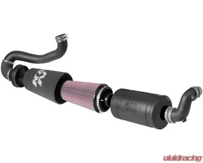 K&N Performance Air Intake System for Can-Am Maverick 1000R 2015-2017, Black - 57-1140