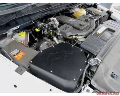 K&N Performance Air Intake System for Dodge Ram 2500/3500 2010-2012, HDPE Tube, Red Filter - 57-1562