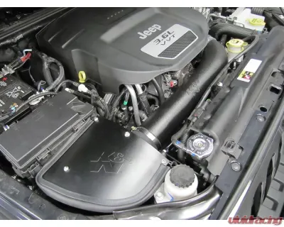 K&N Performance Air Intake System Jeep Wrangler 2012-2015 3.6L V6 - 57-1566