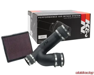 K&N Performance Air Intake System for Ford F-150 2018-2020, 2.7L V6, High-Flow Filter - 57-2602
