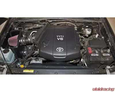 K&N Performance Air Intake System for Toyota Tacoma 2005-2014 4.0L V6, HDPE Tube, 9 HP Gain - 57-9025