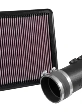 K&N Performance Air Intake System for Toyota Land Cruiser 2016-2019 5.7L V8, Red Filter                                     - 57-9040 - Image 2