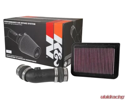 K&N Performance Air Intake System 57-9041 for Scion iM 2016, Toyota Corolla 2017-2019, Red Filter - 57-9041