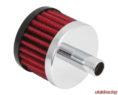 K&N Vent Air Filter 62-1010 Crankcase Vent Filter for Racing Applications, 1/2" Zinc Tube - 62-1010