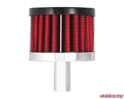 K&N Vent Air Filter 62-1010 Crankcase Vent Filter for Racing Applications, 1/2" Zinc Tube - 62-1010