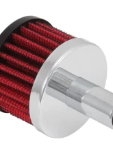 K&N Crankcase Vent Filter 62-1020 for Classic Carbureted Engines, 5/8" Zinc Tube, Synthetic Media                                     - 62-1020 - Image 2