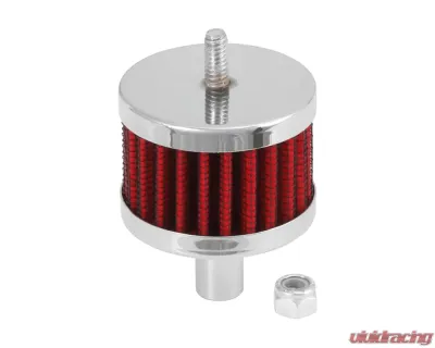 K&N Vent Air Filter Breather Crankcase Vent Filter 62-1100 Steel Base 5/8" Tube - 62-1100