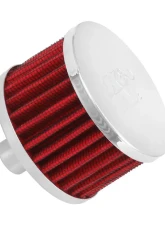 K&N Crankcase Vent Filter 62-1160, Chrome-Plated Steel, 3/4" Diameter for Racing Applications                                     - 62-1160 - Image 4