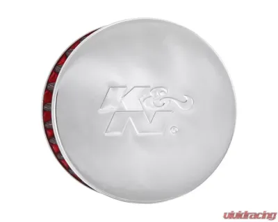 K&N Crankcase Vent Filter 62-1160, Chrome-Plated Steel, 3/4" Diameter for Racing Applications - 62-1160