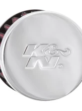 K&N Crankcase Vent Air Filter 62-1360 Rubber Base Chrome Top 0.75 in Diameter                                     - 62-1360 - Image 4
