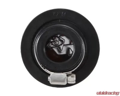 K&N Vent Air Filter 62-1390 for Classic Carbureted Engines, 2.5" Tall, Chrome Top - 62-1390