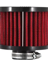K&N Vent Air Filter 62-1410 for Racing, Classic Cars, 2-3/8" Tall, Black Rubber Base                                     - 62-1410 - Image 3