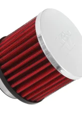 K&N Crankcase Vent Filter 62-1460 Rubber Base Chrome Top 1.5" Flange for Racing Applications                                     - 62-1460 - Image 4