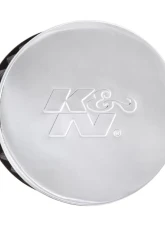 K&N Crankcase Vent Filter 62-1460 Rubber Base Chrome Top 1.5" Flange for Racing Applications                                     - 62-1460 - Image 4