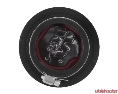 K&N Vent Air Filter 62-1480 for Classic Carbureted Engines, 1.75 in Flange, Chrome Top - 62-1480