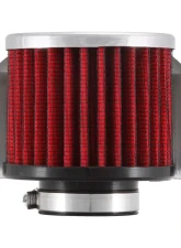 K&N Vent Air Filter 62-1513, Chrome Top Rubber Base Crankcase Vent Filter, 1.375" ID                                     - 62-1513 - Image 3
