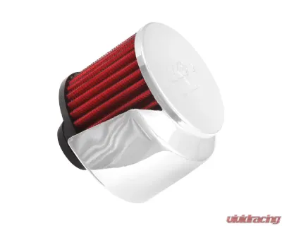 K&N Vent Air Filter 62-1516 Rubber Base Crankcase Vent Filter for Classic Carbureted Engines - 62-1516