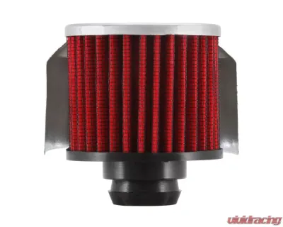 K&N Vent Air Filter 62-1516 Rubber Base Crankcase Vent Filter for Classic Carbureted Engines - 62-1516