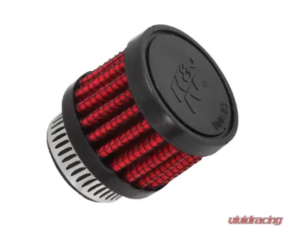 K&N Crankcase Vent Filter 62-1560 Rubber Base 1-1/8" Tall for Vintage Racing Applications - 62-1560