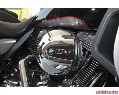 K&N Performance Air Intake System for Harley Davidson 2008-2016, High-Flow Filter, Aluminum Tube - 63-1131