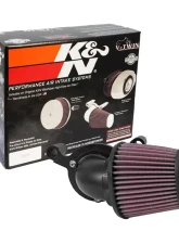 K&N Performance Air Intake System for Harley Davidson 2008-2016, High-Flow Filter, Aluminum Tube                                     - 63-1131 - Image 5