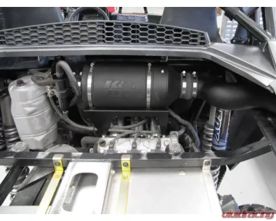 K&N Performance Air Intake System for Textron Wildcat XX 2018-2020, High-Flow Filter, Black - 63-1144