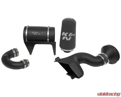 K&N Performance Air Intake System for Textron Wildcat XX 2018-2020, High-Flow Filter, Black - 63-1144