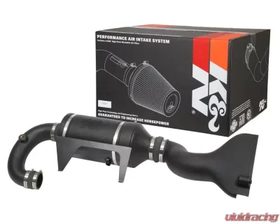 K&N Performance Air Intake System for Textron Wildcat XX 2018-2020, High-Flow Filter, Black - 63-1144