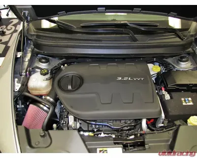 K&N Performance Air Intake System for Jeep Cherokee 2014-2018 3.2L V6, HDPE Tube - 63-1569