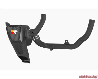 K&N Performance Air Intake System for Ford Bronco 2.7L V6 2021-2024, HDPE Design, Red Filter - 63-2619