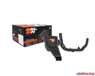 K&N Performance Air Intake System for Ford Bronco 2.7L V6 2021-2024, HDPE Design, Red Filter - 63-2619