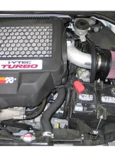 K&N Performance Air Intake System for Acura RDX 2007-2011 2.3L 4-Cyl, Silver Aluminum                                     - 69-0017TS - Image 2