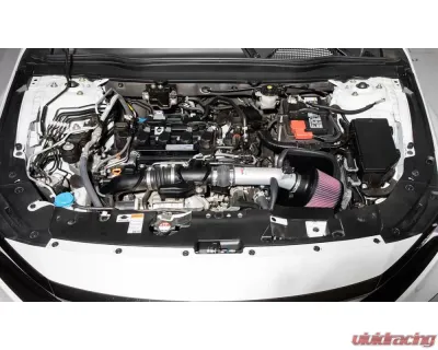 K&N Performance Air Intake System for Honda Accord 2018-2020 1.5L 4-Cyl, Silver Finish - 69-1507TS