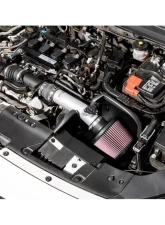 K&N Performance Air Intake System for Honda Accord 2018-2020 1.5L 4-Cyl, Silver Finish                                     - 69-1507TS - Image 5