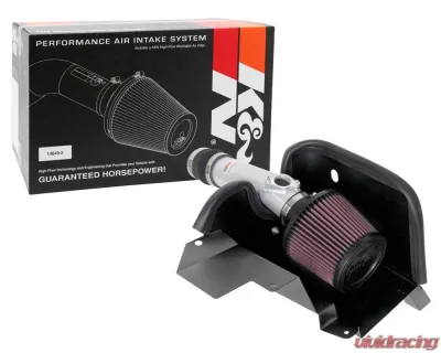 K&N Performance Air Intake System for Honda Accord 2018-2020 1.5L 4-Cyl, Silver Finish - 69-1507TS