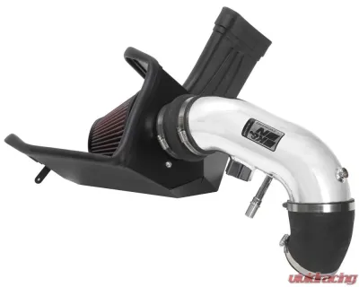 K&N Performance Air Intake System for Ford 5.0L V8 Mustang 2015-2023, Polished Aluminum - 69-3540TP