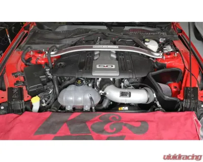 K&N Performance Air Intake System for Ford 5.0L V8 Mustang 2015-2023, Polished Aluminum - 69-3540TP