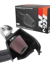 K&N Performance Air Intake System for Ford 5.0L V8 Mustang 2015-2023, Polished Aluminum                                     - 69-3540TP - Image 5