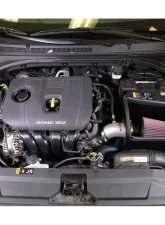 K&N Performance Air Intake System for Hyundai Veloster 2019-2020 2.0L 4-Cyl, Silver                                     - 69-5325TS - Image 4