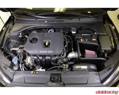 K&N Performance Air Intake System for Hyundai Veloster 2019-2020 2.0L 4-Cyl, Silver - 69-5325TS