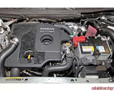 K&N Performance Air Intake System for Nissan Juke 2013-2014 1.6L 4-Cyl, Aluminum Tube - 69-7079TS