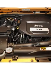 K&N Performance Air Intake System Jeep Wrangler 2012-2017 3.6L V6                                     - 71-1566 - Image 4